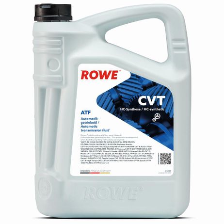 фото ROWE 25055005099 Hightec ATF CVT Трансмиссионная жидкость синтетическая 5L ROWE 25055005099 Hightec ATF CVT Трансмиссионная жидкость синтетическая 5L