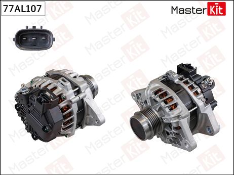 фото Master KiT 77AL107 Генератор | перед прав/лев | Master KiT 77AL107 Генератор | перед прав/лев |