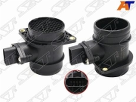 фото SAT ST1940046 Расходомер воздуха VW golf 00-10/ jetta 99-09/ touareg 03-10 SAT ST1940046 Расходомер воздуха VW golf 00-10/ jetta 99-09/ touareg 03-10