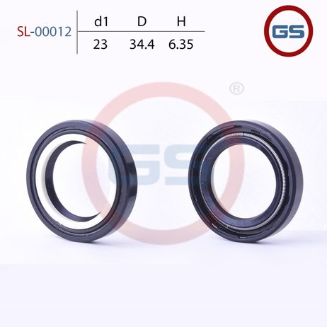 фото GS SL00012 Сальник рулевой рейки 23 34.4 6.35 GS SL00012 Сальник рулевой рейки 23 34.4 6.35