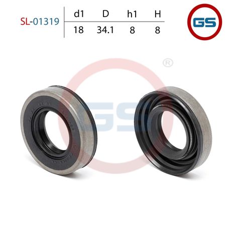фото GS SL01319 Сальник рулевой рейки 18 34.1 8_8 GS SL01319 Сальник рулевой рейки 18 34.1 8_8