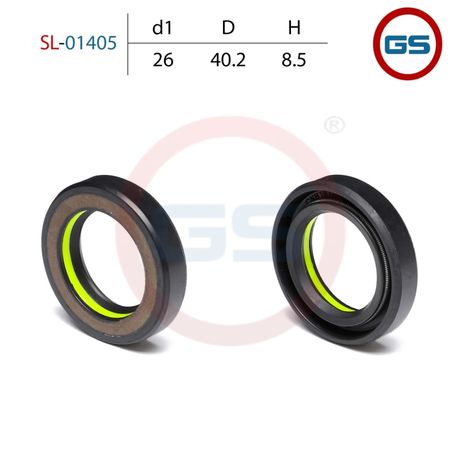 фото GS SL01405 Сальник рулевой рейки 26 40.2 8.5 GS SL01405 Сальник рулевой рейки 26 40.2 8.5