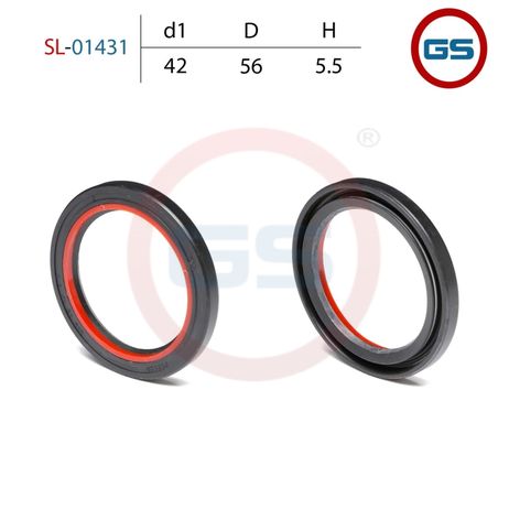 фото GS SL01431 Сальник рулевой рейки 42 37.6_56 5.5 GS SL01431 Сальник рулевой рейки 42 37.6_56 5.5