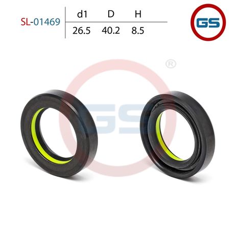 фото GS SL01469 Сальник рулевой рейки 26.5 40.2 8.5 GS SL01469 Сальник рулевой рейки 26.5 40.2 8.5