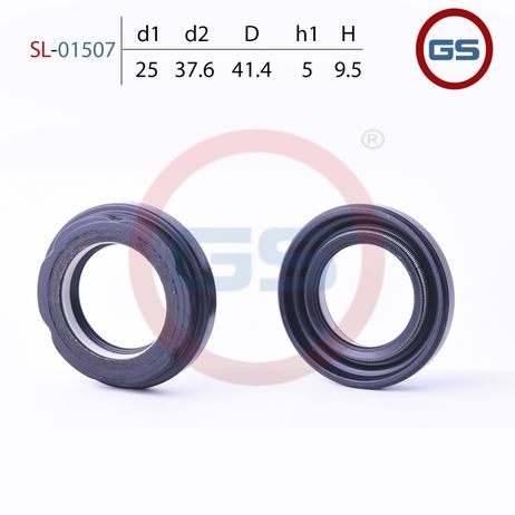 фото GS SL01507 Сальник рулевой рейки 25 37.6_41.4 5_9.5 GS SL01507 Сальник рулевой рейки 25 37.6_41.4 5_9.5