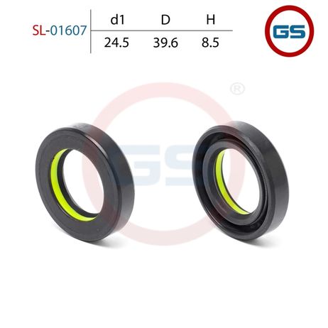 фото GS SL01607 Сальник рулевой рейки 24.5 39.6 8.5 GS SL01607 Сальник рулевой рейки 24.5 39.6 8.5