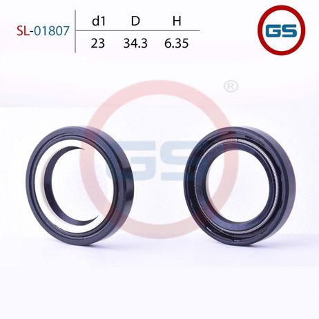 фото GS SL01807 Сальник рулевой рейки 23*34.3*6.35 (7v2) GS SL01807 Сальник рулевой рейки 23*34.3*6.35 (7v2)