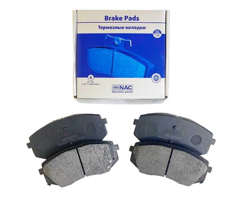фото NAC NB6654F Тормозные колодки (Передние) hyundai, KIA NAC NB6654F Тормозные колодки (Передние) hyundai, KIA