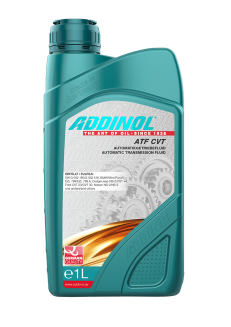 фото Addinol 4014766073082 Масло трансмиссионное ATF cvt, 1л Addinol 4014766073082 Масло трансмиссионное ATF cvt, 1л