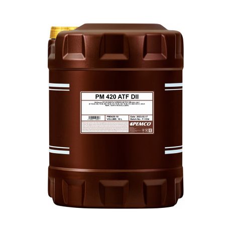 фото PEMCO PM0420-10-E ATF dexron II 10л (авт. транс. мин. масло) PEMCO PM0420-10-E ATF dexron II 10л (авт. транс. мин. масло)