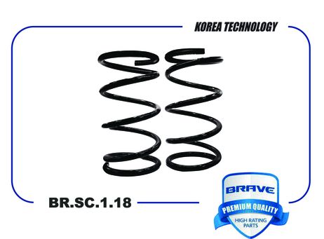 фото Brave BR.SC.1.18 Пружина передней подвески Brave BR.SC.1.18 Пружина передней подвески