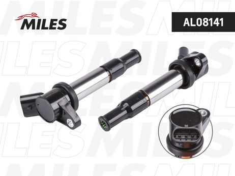 Miles AL08141 Катушка зажигания chevrolet epica 06-