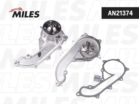 Miles AN21374 Насос водяной toyota land cruiser 3rzfe 2.7 95-