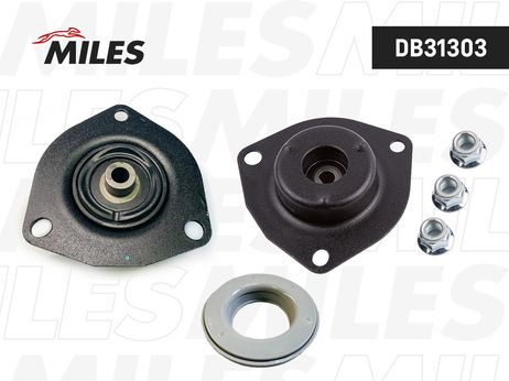 Miles DB31303 Опора амортизатора nissan primera P12 02- пер. с подшип.