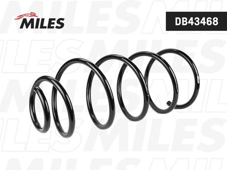 Miles DB43468 Пружина подвески peugeot 307 1.4 00-07 передняя