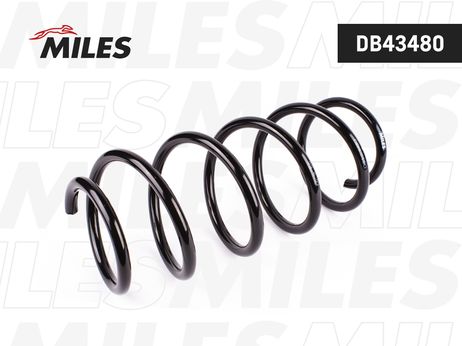 Miles DB43480 Пружина подвески ford fiesta 1.4-1.6TDCi 08- передняя