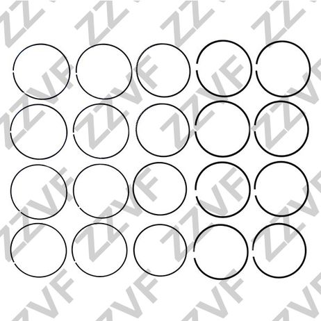 фото ZZVF GRA89379 Кольца поршневые 4 цилиндра (комплект) toyota camry (06-11), rav4 (10-12) ZZVF GRA89379 Кольца поршневые 4 цилиндра (комплект) toyota camry (06-11), rav4 (10-12)