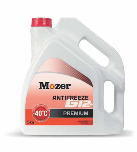 фото MOZER 4606451 Антифриз g12+premium красный 5кг MOZER 4606451 Антифриз g12+premium красный 5кг