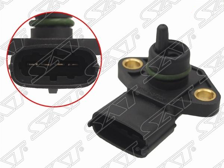 фото SAT ST1940005 Датчик абсолютного давления hyundai H1 97-/terracan 01-/ SAT ST1940005 Датчик абсолютного давления hyundai H1 97-/terracan 01-/