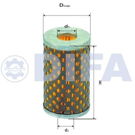 фото DIFA M5304 Фильтр масл. м 5304 (элемент) урал насоса ГУР DIFA M5304 Фильтр масл. м 5304 (элемент) урал насоса ГУР