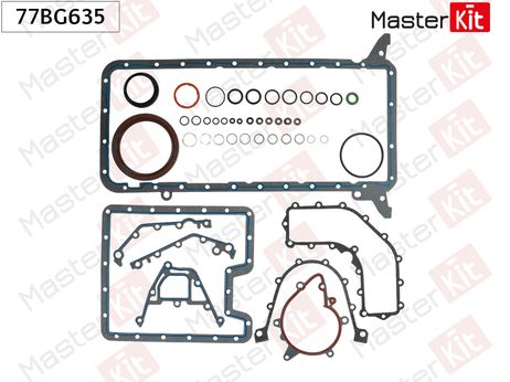 фото Master KiT 77BG635 Комплект прокладок картера двигателя Master KiT 77BG635 Комплект прокладок картера двигателя
