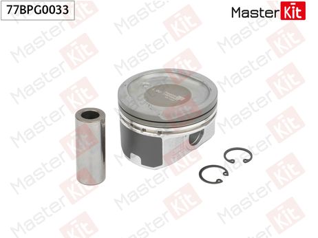 фото Master KiT 77BPG0033 Поршень с пальцем (без колец) (1шт) (1,0) Master KiT 77BPG0033 Поршень с пальцем (без колец) (1шт) (1,0)