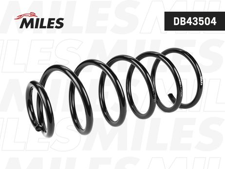 Miles DB43504 Пружина подвески VW polo 1.6/1.7sdi/1.9d/1.9sdi 94-99 передняя