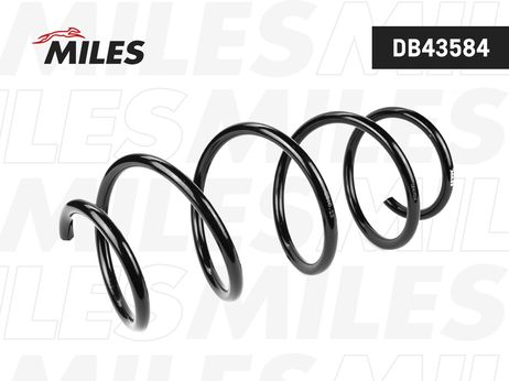 Miles DB43584 Пружина подвески MB w204 180к/200к акпп/200cdi/220cdi/230/280мкпп 1/07- передняя