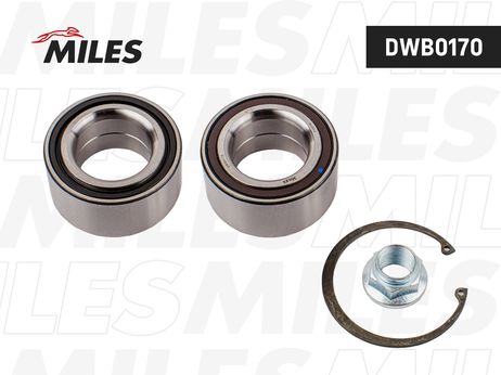 Miles DWB0170 Подшипник ступ.HONDA accord vii/viii 03-15 /civic viii-ix 03-/ fr-v 03- пер.