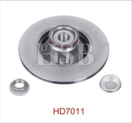 фото HSB HD7011 Диск тормозной БЕЗ подшипника задний citroen: C4 04-, peugeot 308 07- HSB HD7011 Диск тормозной БЕЗ подшипника задний citroen: C4 04-, peugeot 308 07-