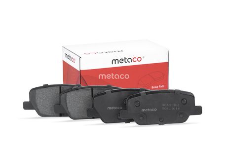 фото METACO 3010301 Колодки тормозные задние дисковые к-кт METACO 3010301 Колодки тормозные задние дисковые к-кт
