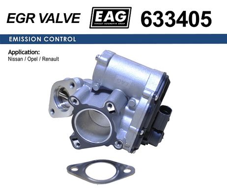 фото EAG 633405 Клапан EGR EAG 633405 Клапан EGR