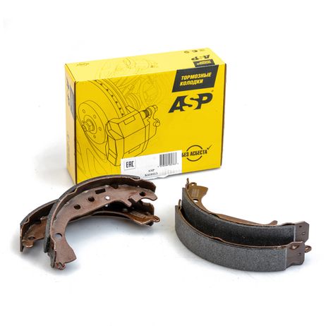 фото ASP K610113 Задние тормозные колодки для а/м Toyota Yaris/Echo/Prius ASP K610113 Задние тормозные колодки для а/м Toyota Yaris/Echo/Prius