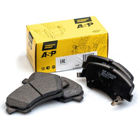 фото ASP K340202 Передние тормозные колодки для а/м Hyundai i30/Kia Ceed ASP K340202 Передние тормозные колодки для а/м Hyundai i30/Kia Ceed