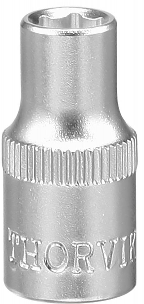 фото Thorvik S11S11080 Головка торцевая 1/4 DR, 8 мм Thorvik S11S11080 Головка торцевая 1/4 DR, 8 мм