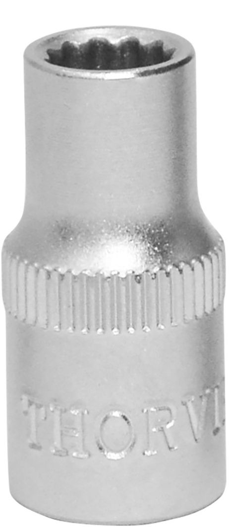 фото Thorvik S11S12050 Головка торцевая 12-гранная 1/4 DR, 5 мм Thorvik S11S12050 Головка торцевая 12-гранная 1/4 DR, 5 мм