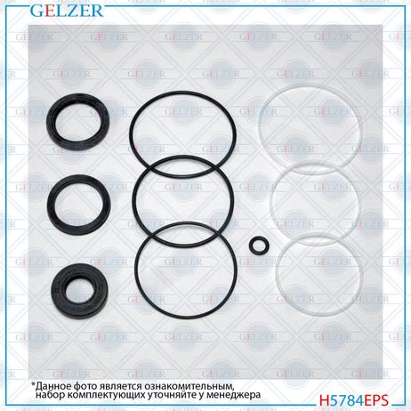 GELZER H5784EPS Ремкомплект рулевого редуктора Mitsubishi l200 1986-1996, Mitsubishi Mighty Max 1987-1989, Dodge Ram