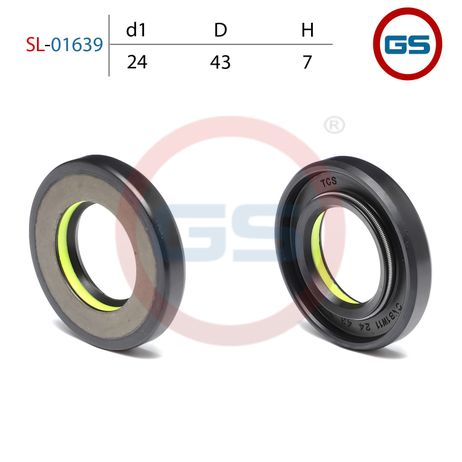 фото GS SL-01639 Сальник рулевой рейки 24*43*7 (7v1) GS SL-01639 Сальник рулевой рейки 24*43*7 (7v1)