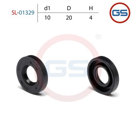 фото GS SL-01329 Сальник рулевой рейки 10*20*4 (0m) GS SL-01329 Сальник рулевой рейки 10*20*4 (0m)