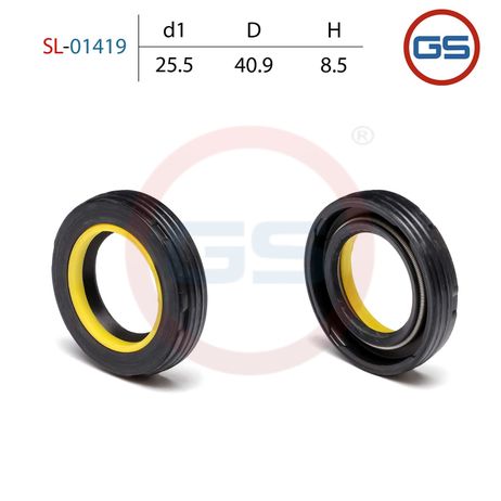 фото GS SL-01419 Сальник рулевой рейки 25.5*40.9*8.5 (7v2) GS SL-01419 Сальник рулевой рейки 25.5*40.9*8.5 (7v2)