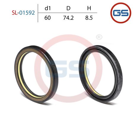 фото GS SL-01592 Сальник рулевой рейки 60*74.2*8.5 (7v1) GS SL-01592 Сальник рулевой рейки 60*74.2*8.5 (7v1)