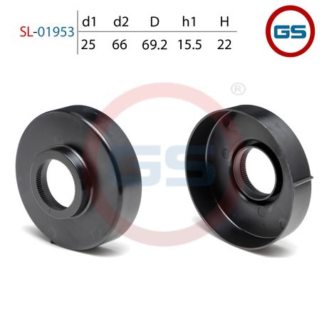 GS SL-01953 Сальник рулевой рейки 25*66/69.2*15.5/22 (special)