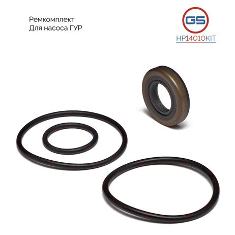 фото GS HP14010KIT Ремкомплект насоса ГУР Ford Fusion 2002-, Mazda 2 2003-2007, Ford Fiesta 2001-2007 GS HP14010KIT Ремкомплект насоса ГУР Ford Fusion 2002-, Mazda 2 2003-2007, Ford Fiesta 2001-2007