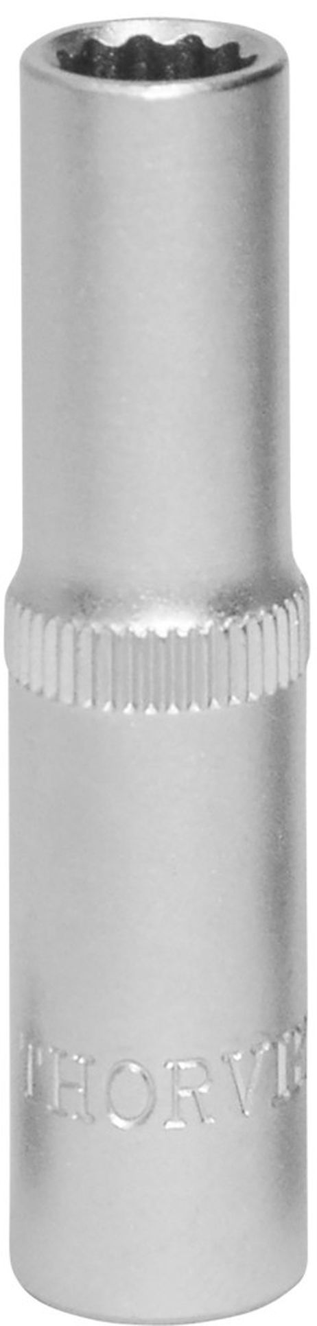 фото Thorvik S12S2212 Головка торцевая 12-гранная глубокая 3/8 DR, 12 мм Thorvik S12S2212 Головка торцевая 12-гранная глубокая 3/8 DR, 12 мм