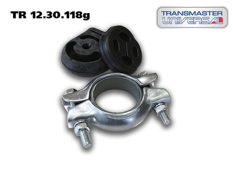 фото TRANSMASTER UNIVERSAL TR1230118G Набор крепления глушителя 1117-1119/86878 TRANSMASTER UNIVERSAL TR1230118G Набор крепления глушителя 1117-1119/86878