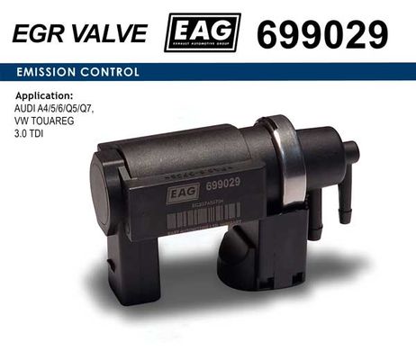 фото EAG 699029 Клапан электромагнитный EAG 699029 Клапан электромагнитный