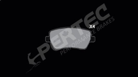фото PERTEC PEC1435 Колодки тормозные дисковые кермамические PERTEC PEC1435 Колодки тормозные дисковые кермамические