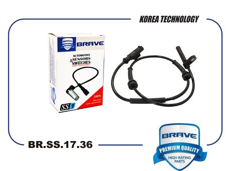 фото Brave BR.SS.17.36 Датчик ABS | зад прав/лев | Brave BR.SS.17.36 Датчик ABS | зад прав/лев |