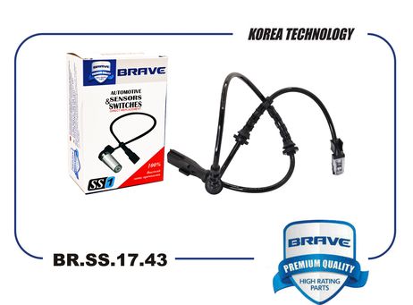фото Brave BR.SS.17.43 Датчик ABS | перед прав/лев | Brave BR.SS.17.43 Датчик ABS | перед прав/лев |