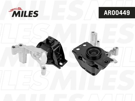 Miles AR00449 Опора двигателя nissan qashqai j10e 07-14 4WD (без кронш.под демпфер)